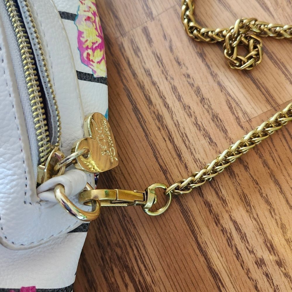 💐BETSEY JOHNSON Mini Floral Crossbody Bag with Adjustable Strap GARDEN GIRL! - Picture 5 of 10
